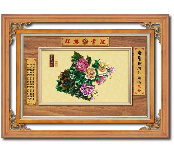 冷彩陶獎牌,彩繪雕塑獎牌