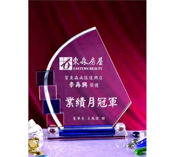 水晶造型獎牌,獎牌製作台北,水晶獎牌