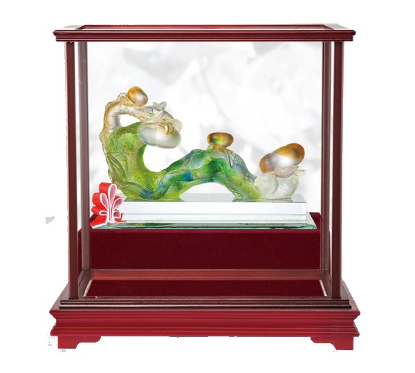 琉璃-吉祥如意,琉璃獎座,藝品