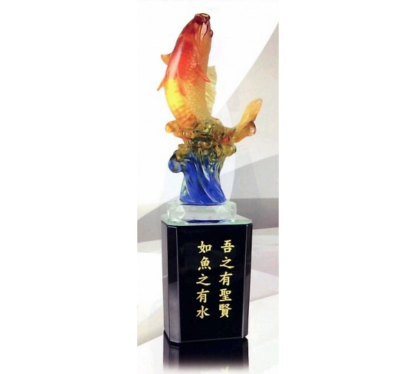琉璃水晶獎座,琉璃獎座