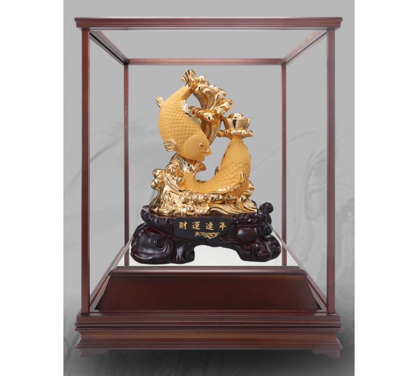 財運連年絨沙金藝品,金雕藝品,招財擺飾