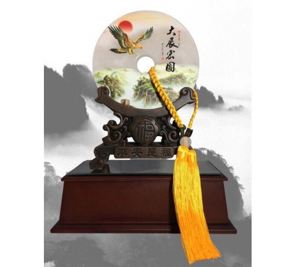 平安扣獎座,退休獎座