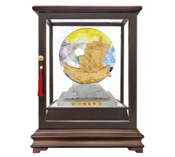 水琉璃藝品,退休禮品