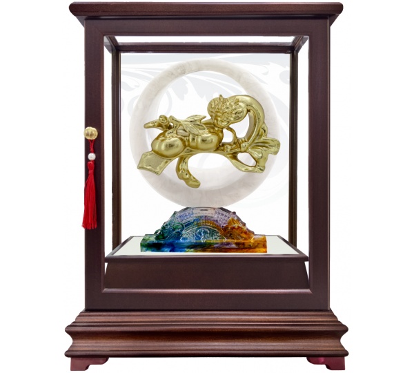 玉石藝品,櫥窗藝品