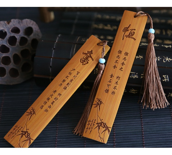 竹製書籤,文具禮品,客製書籤