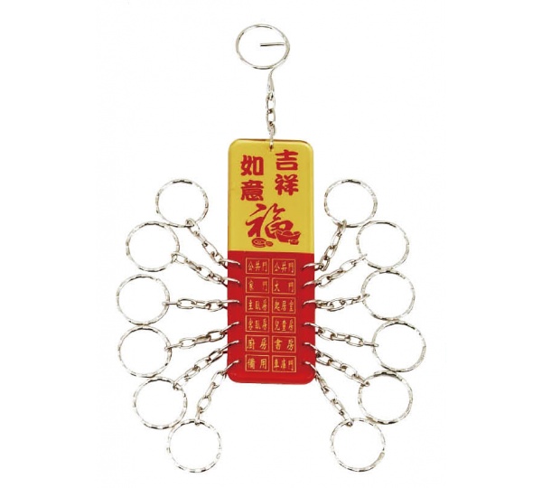 壓克力交屋鎖圈,交屋排鎖,交屋鑰匙圈