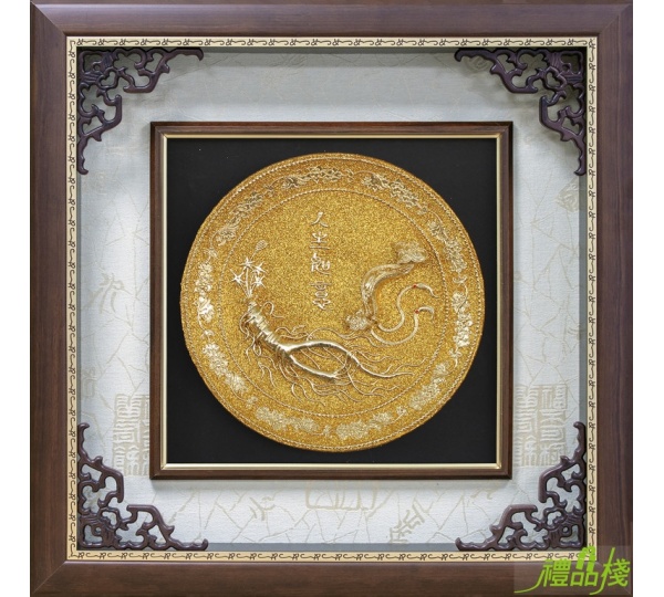 立體金箔獎牌賀匾,立體金箔畫掛飾,立體金箔匾額