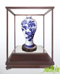 青花瓷藝品-金福,陶瓷藝品 台中,櫥窗藝品,冷彩陶藝品,青花瓷藝品,花瓶擺飾藝品