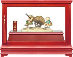 冷彩陶藝品,櫥窗藝品,藝品台中,藝品批發,彩繪藝品