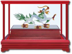 手工創作琉璃-祥龍獻瑞