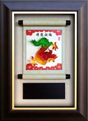 水琉璃獎牌,彩繪雕塑獎牌,獎牌台中,造型獎牌,獎牌價錢