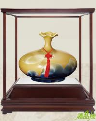 陶藝品-蘭,陶瓷藝品 台中,冷彩陶藝品,青花瓷藝品,花瓶擺飾藝品