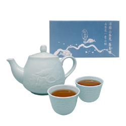 浮雕山茶花茶具組,泡茶茶具組,陶瓷茶具組,茶具組推薦,泡茶組,中式茶具組,茶具組禮盒