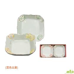 手造荷口櫻花盤,餐廚用品,餐盤,碗盤餐具,陶瓷盤,質感 碗盤,陶瓷餐盤