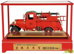 仿古消防車,櫥窗藝品,消防車藝品