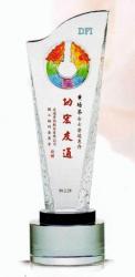 雙色水晶獎牌SJL18