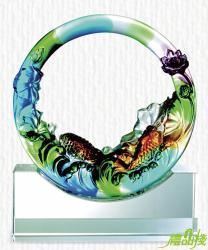 琉璃藝品,琉璃獎盃,琉璃獎座,琉璃獎牌,琉璃禮品