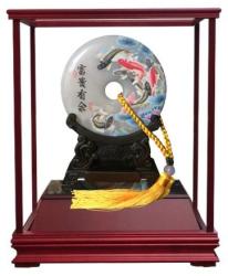 富貴有餘平安扣藝品,獎座訂製,櫥窗藝品