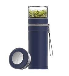 茶將真空泡茶杯,雙層隔熱泡茶杯,辦公室泡茶,泡茶杯,隔熱泡茶杯,茶水分離泡茶杯