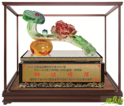 富貴如意櫥窗藝品,水琉璃藝品,櫥窗藝品,藝品台中,藝品批發,開運藝品