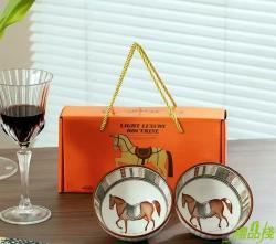 愛馬士二入碗,馬年碗,禮品碗,馬年禮品,馬年陶瓷碗,飯碗組,餐碗
